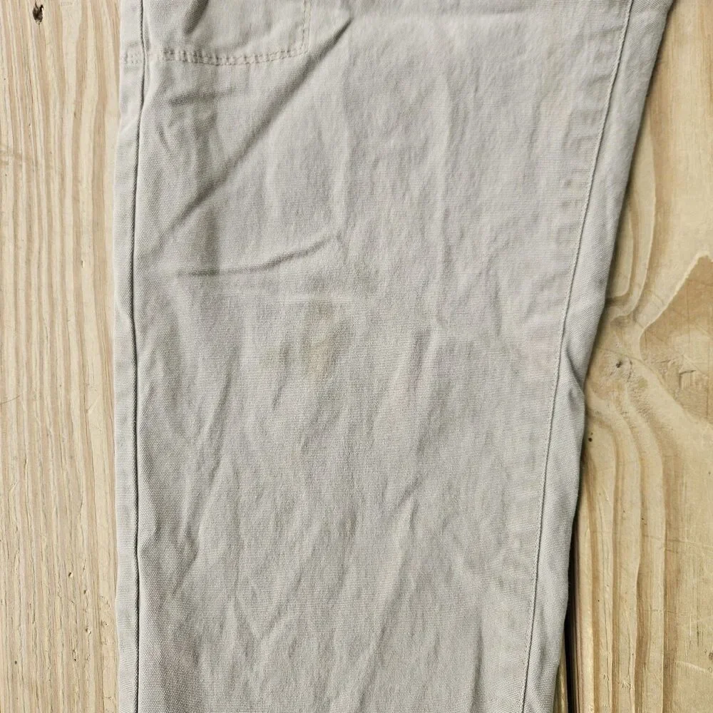 WP Weatherproof Men's 36x32 Active Stretch Utility Pants Dark Khaki Gray
